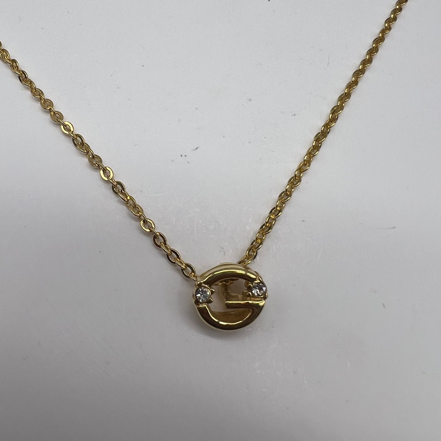 Givenchy Vintage Golden G Logo Necklace