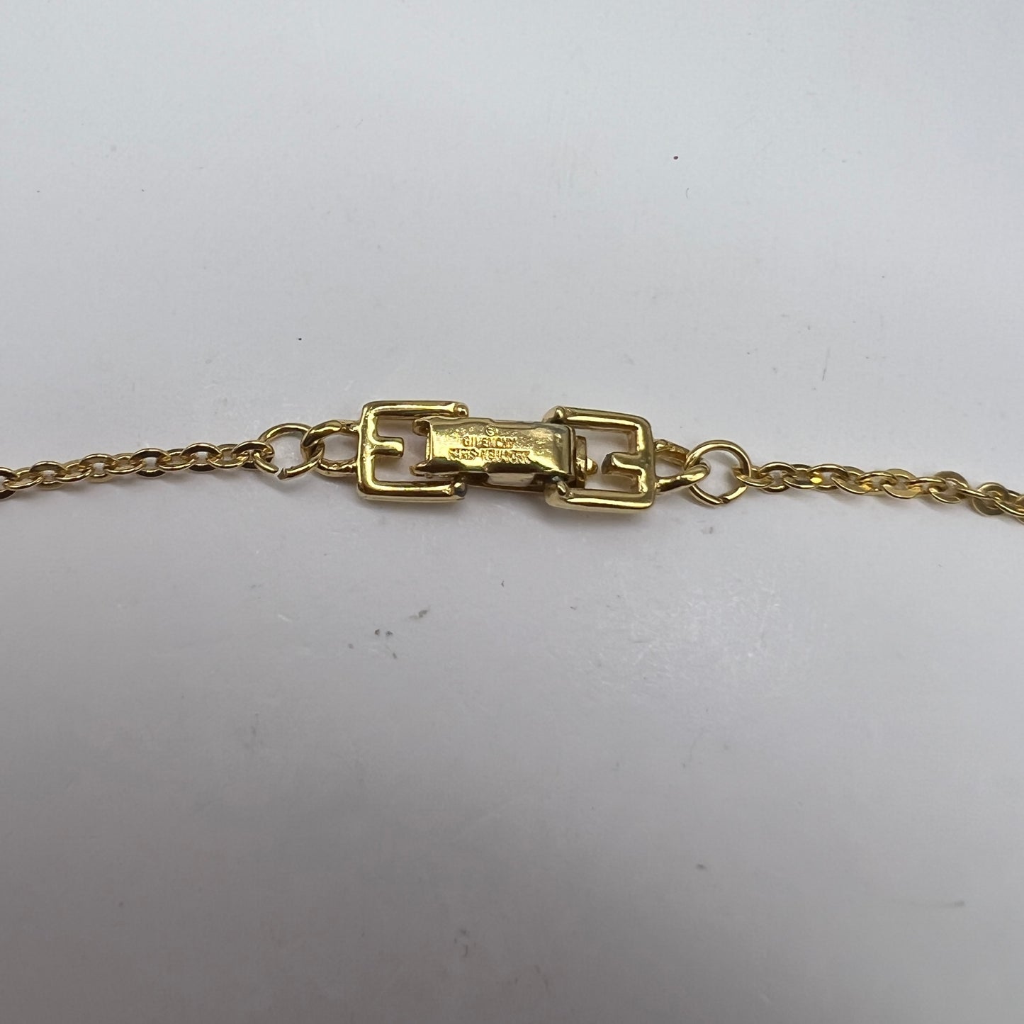 Givenchy Vintage Golden G Logo Necklace