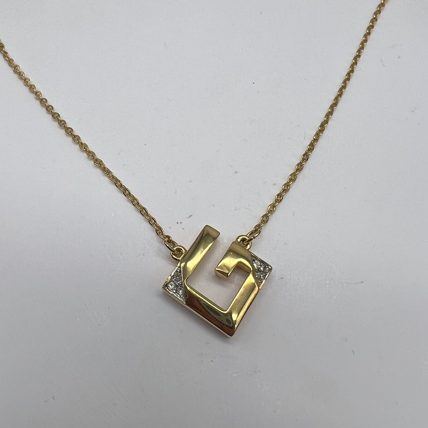 Givenchy Vintage Shining G Logo Necklace