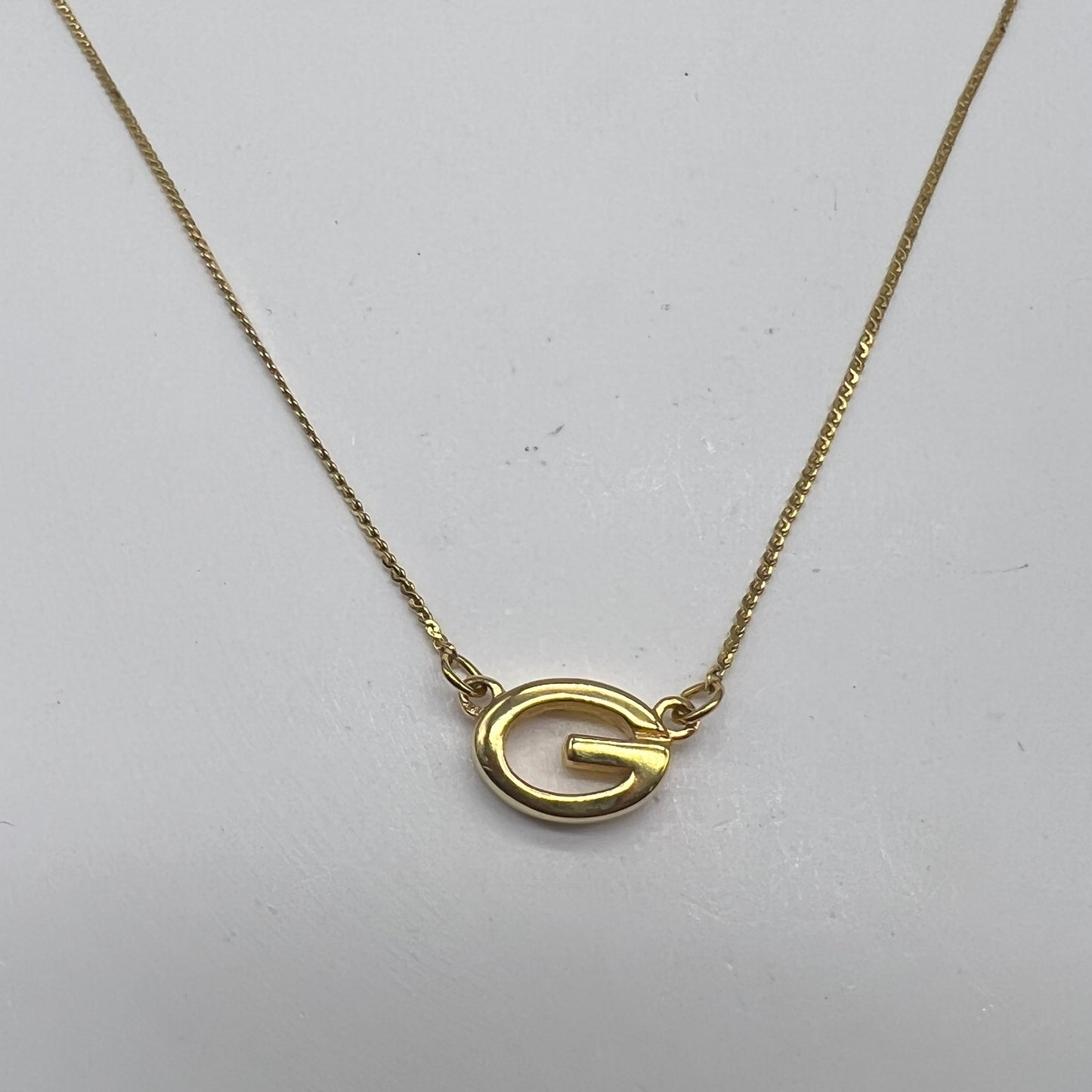 Givenchy Vintage G Logo Golden Necklace