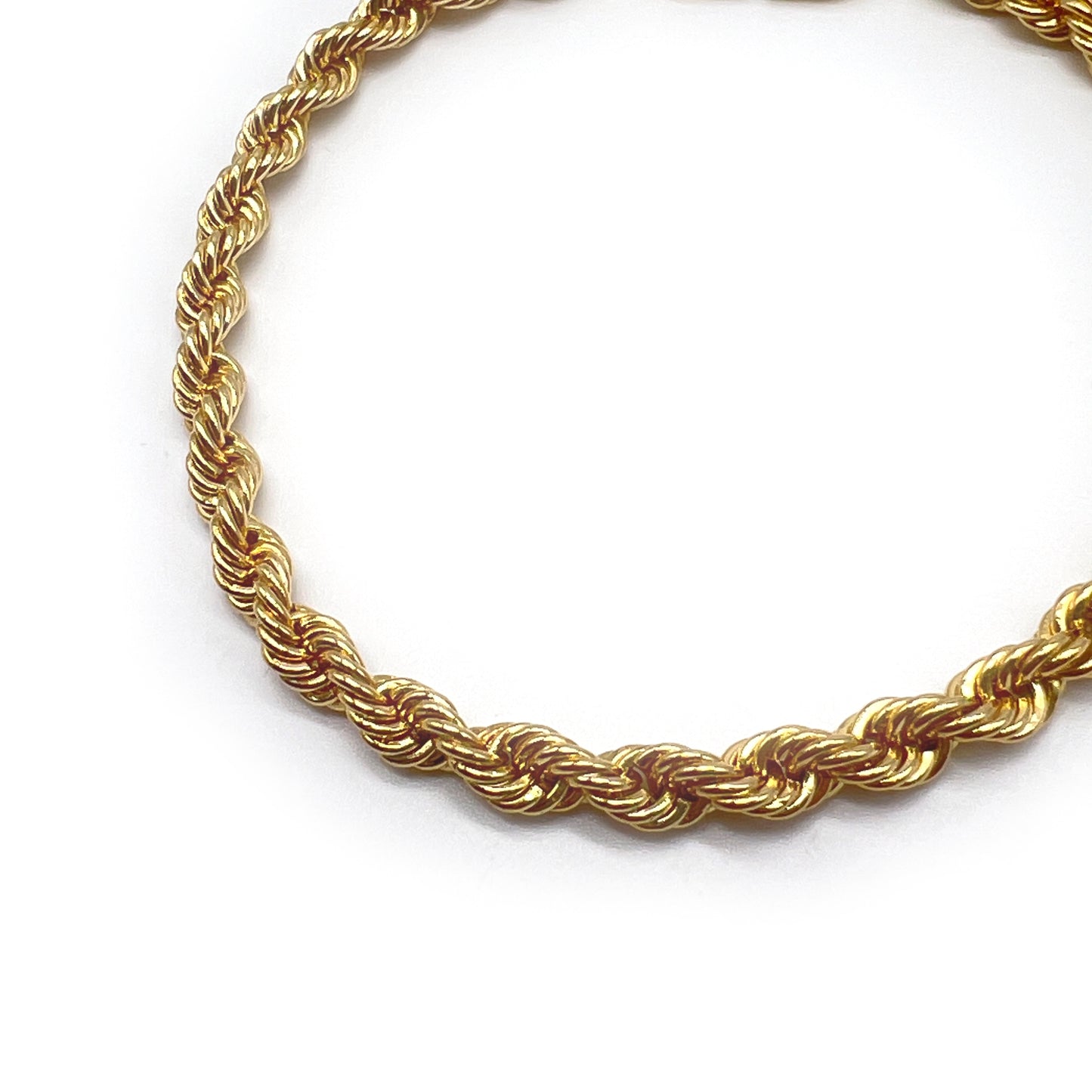 Christian Dior Vintage Twist Golden Bracelet