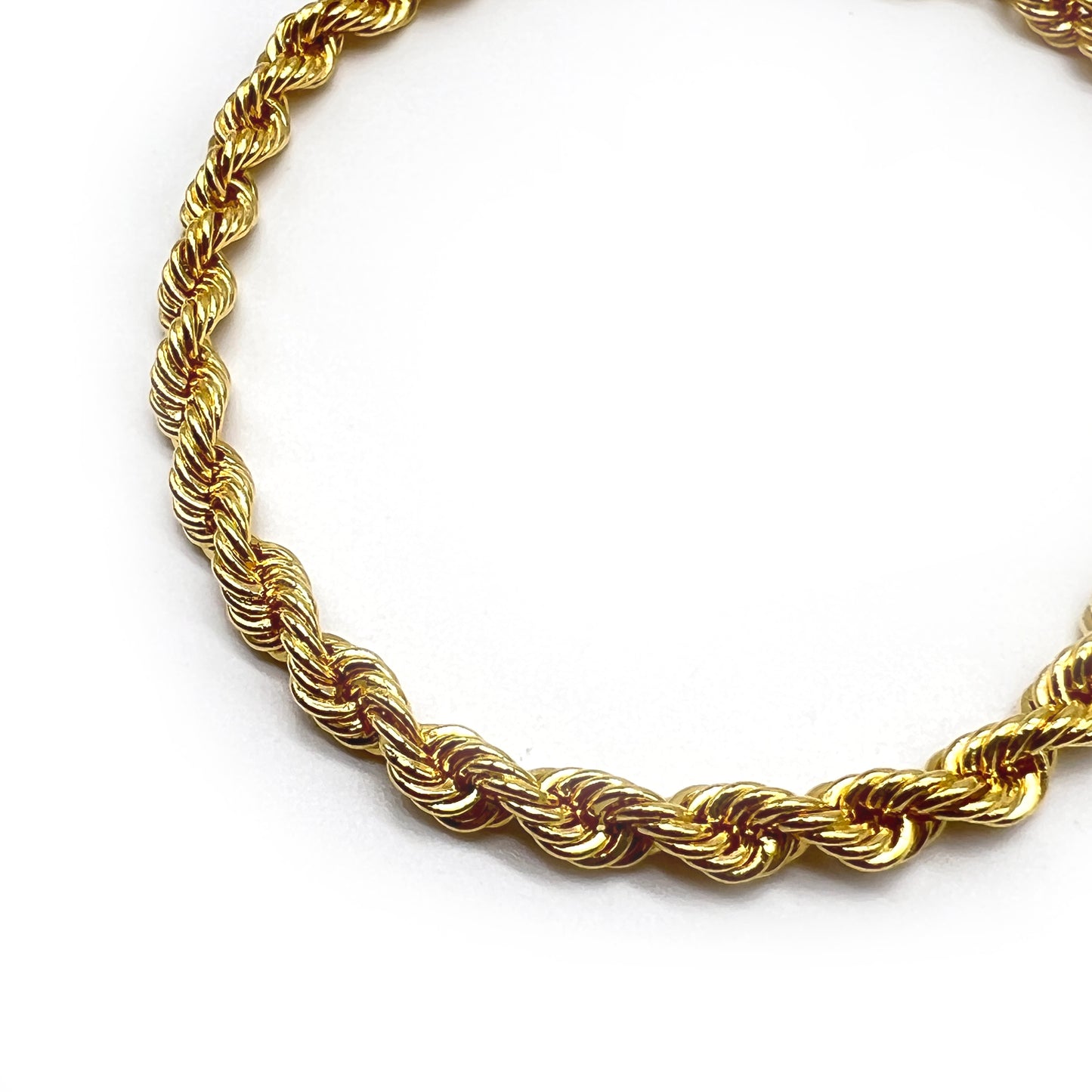 Christian Dior Vintage Twist Golden Bracelet