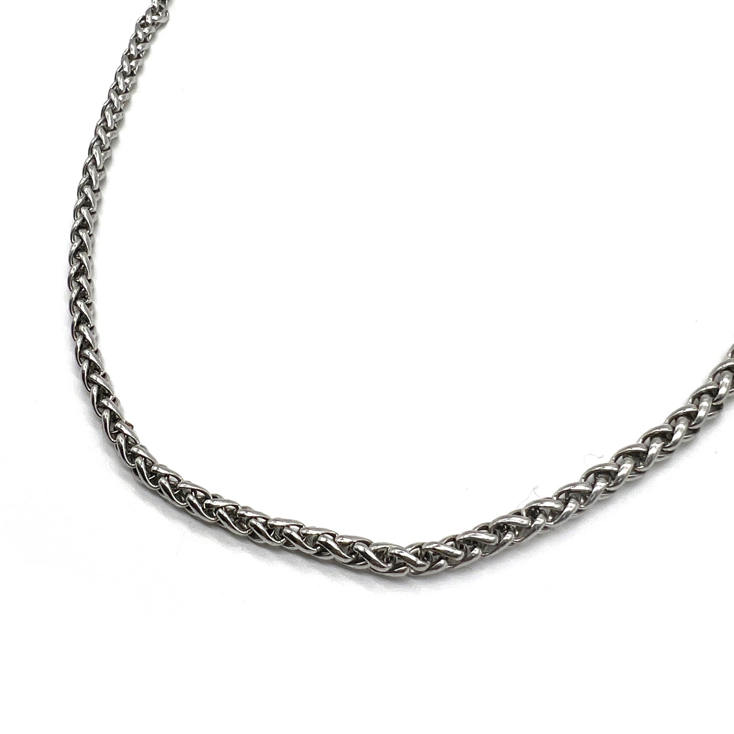 Givenchy Vintage Silver Color Long Necklace