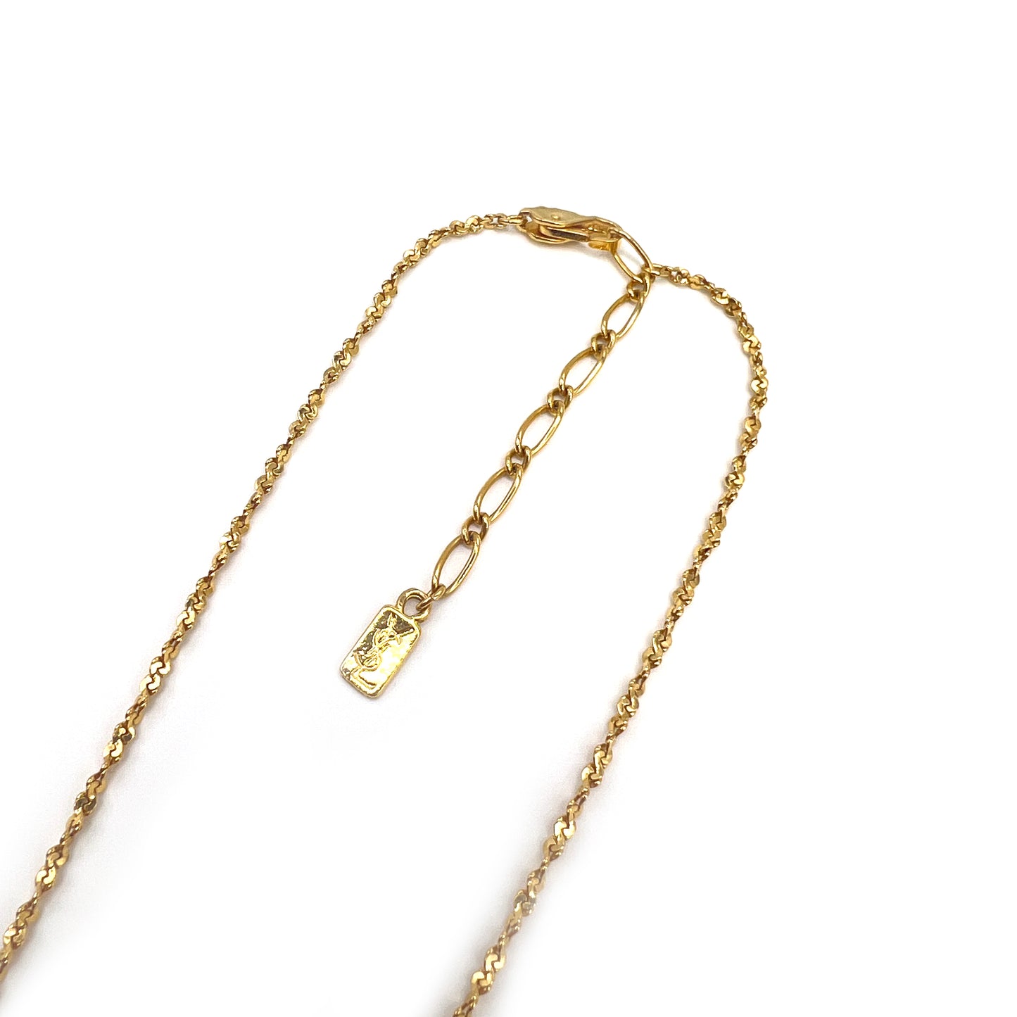 Yves Saint Laurent Vintage Pearl Golden Necklace