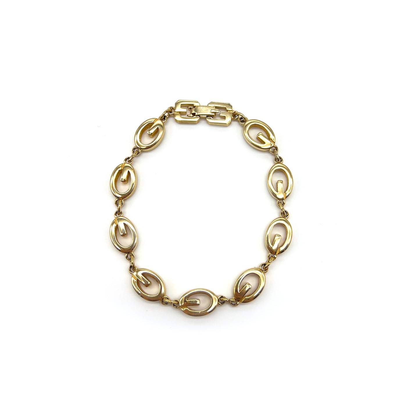 Givenchy Vintage G Logo Golden Bracelet