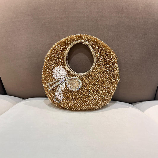 Anteprima Mini 2-Way Silver Wirebag Chain Shoulder Bag