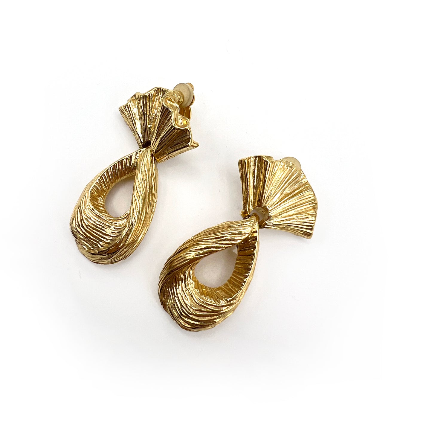 Givenchy Vintage Golden Clip-On-Earrings