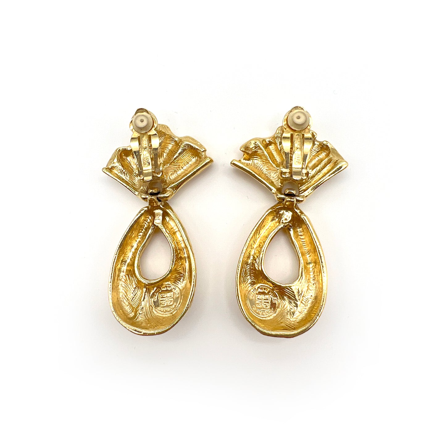 Givenchy Vintage Golden Clip-On-Earrings