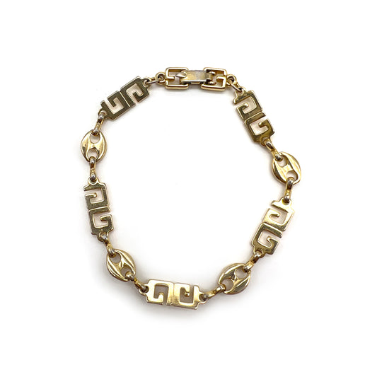 Givenchy Vintage G Logo Golden Bracelet