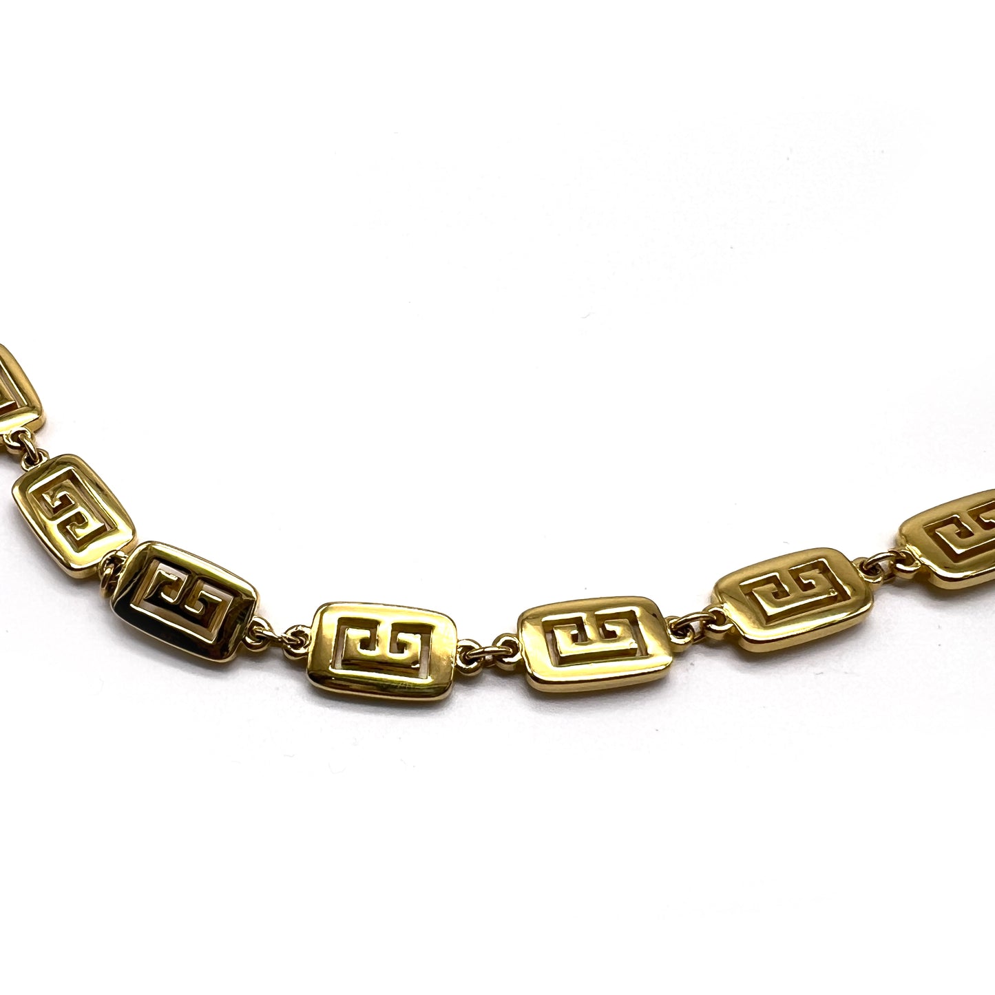 Givenchy Vintage Double G Golden Long Necklace