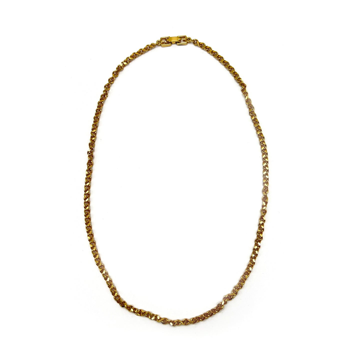 Givenchy Vintage Golden Twisted Necklace