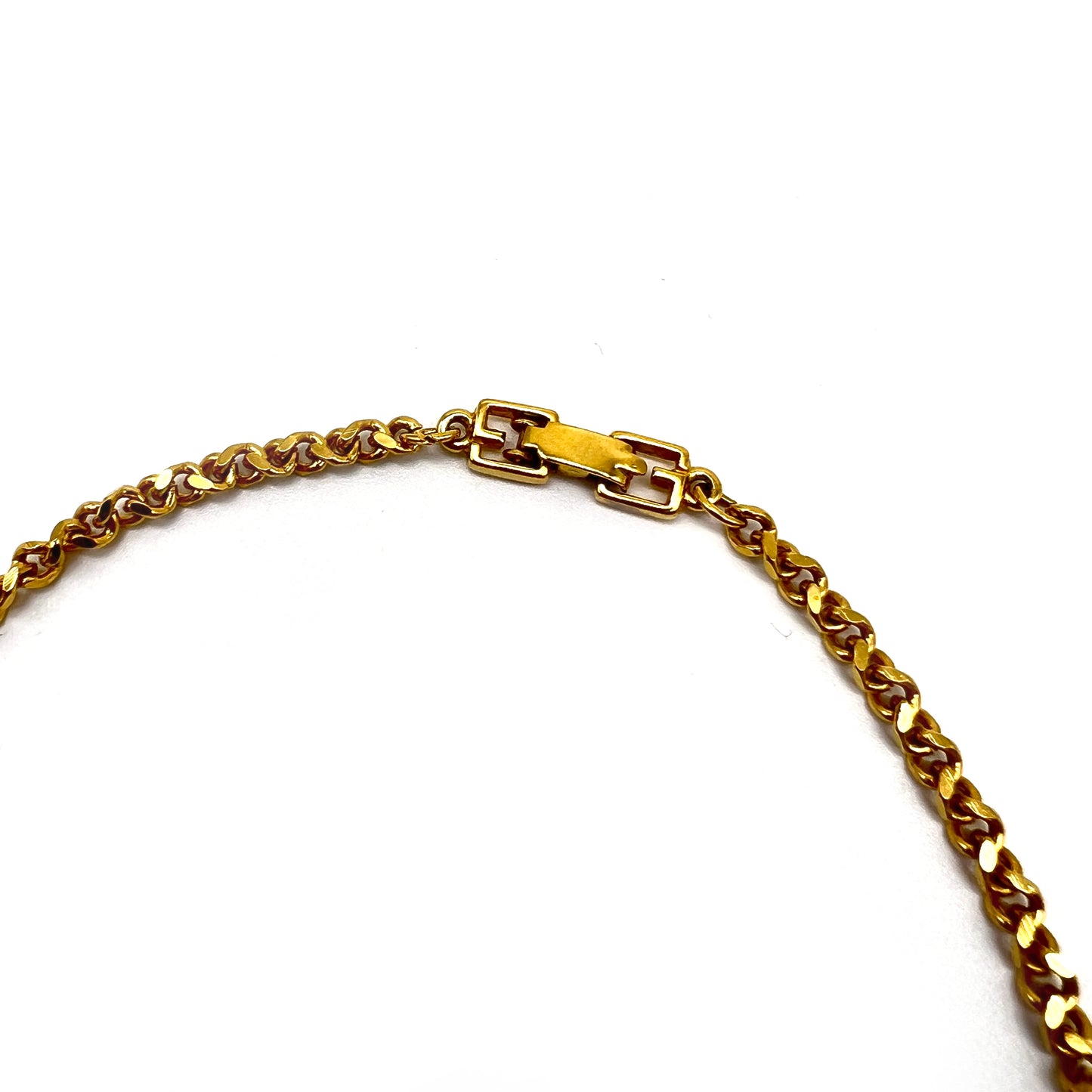 Givenchy Vintage Golden Twisted Necklace