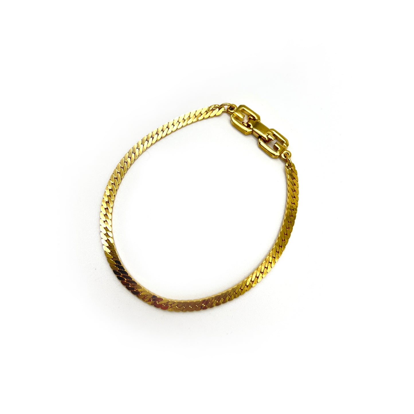 Givenchy Vintage Double G Golden Bracelet