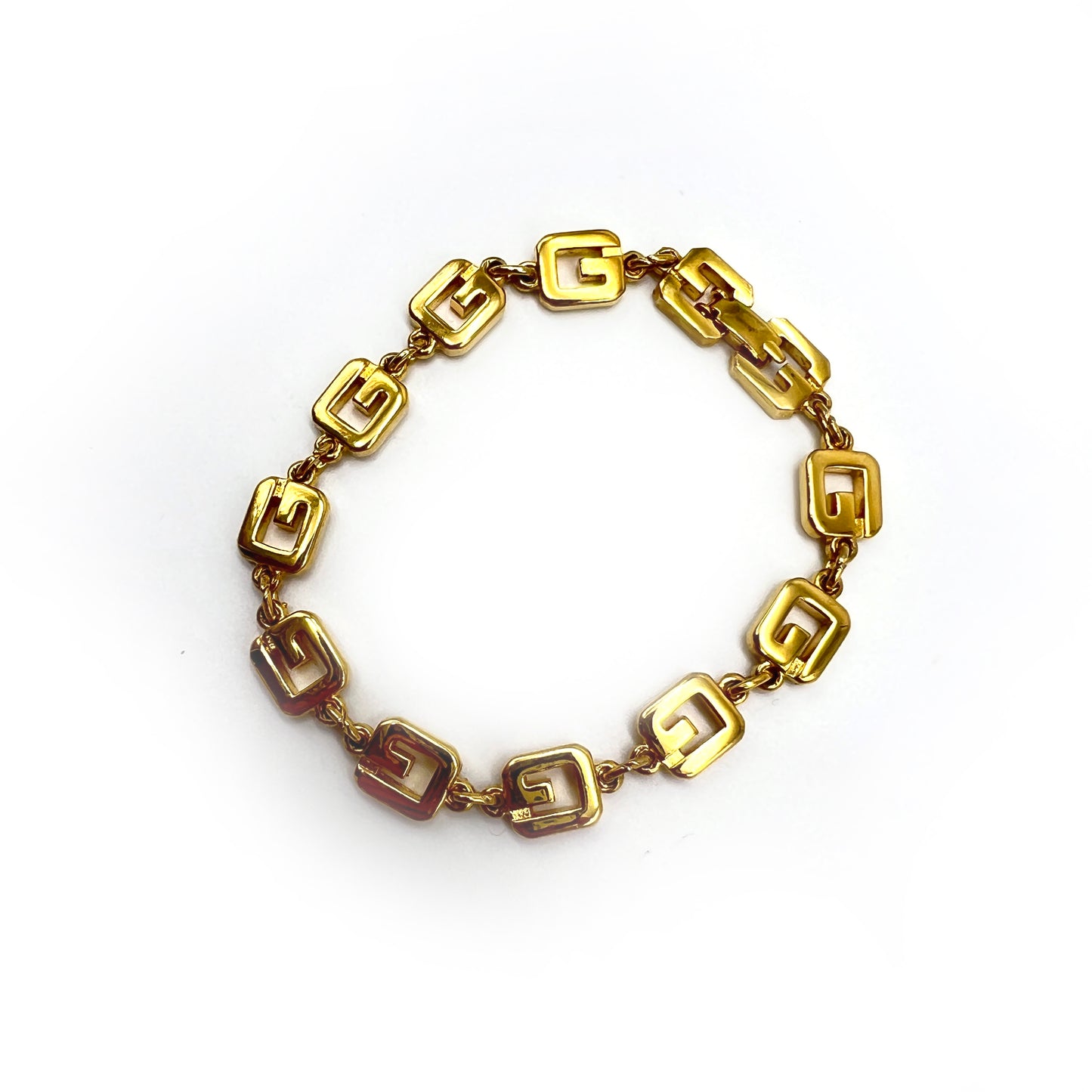 Givenchy Vintage G Logo Golden Bracelet