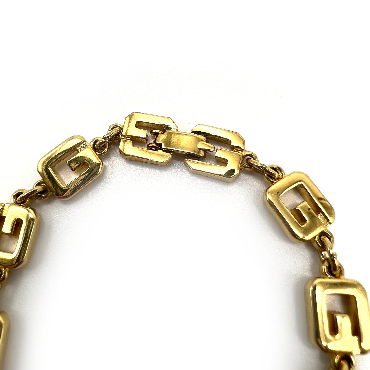 Givenchy Vintage G Logo Golden Bracelet