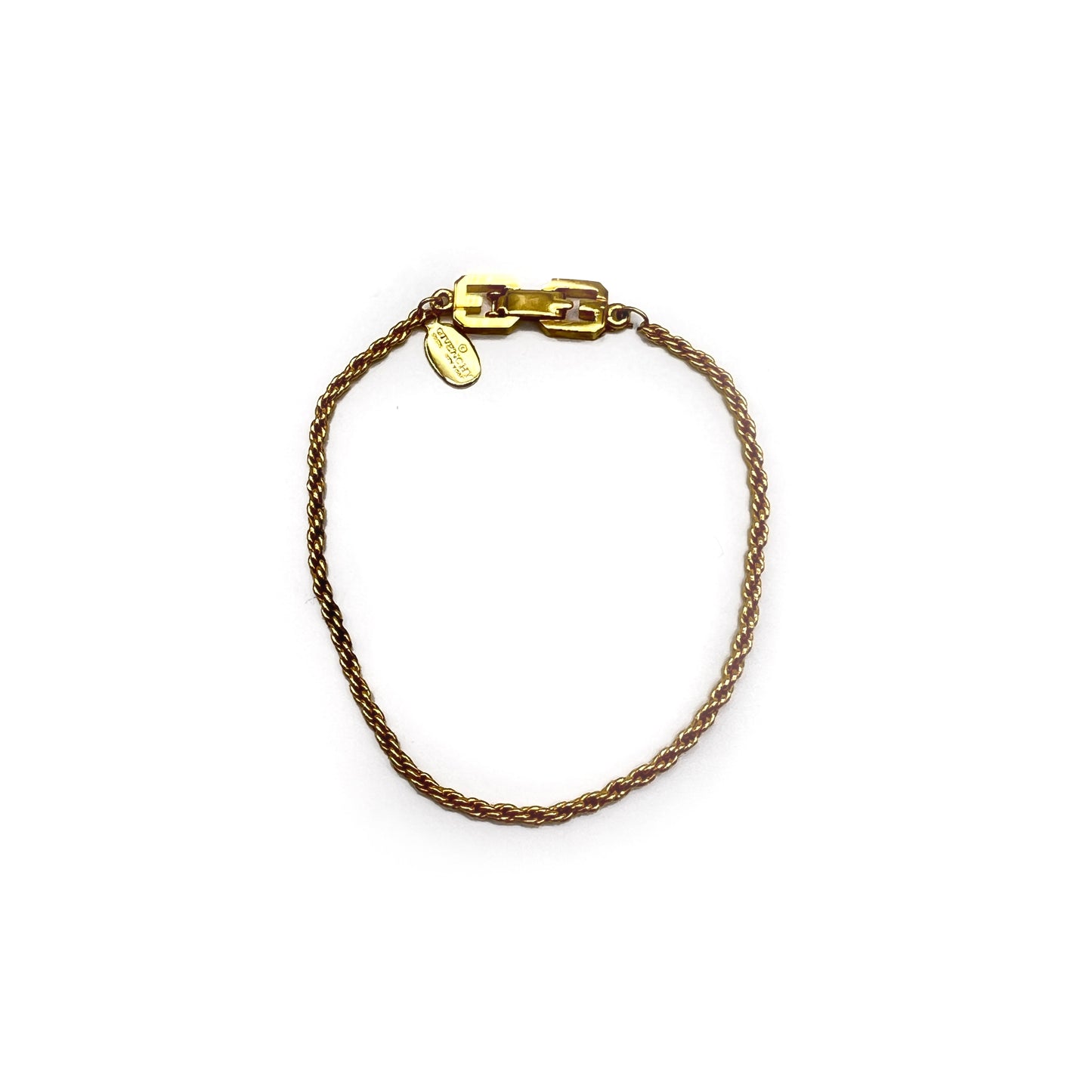 Givenchy Vintage Double G Golden Bracelet