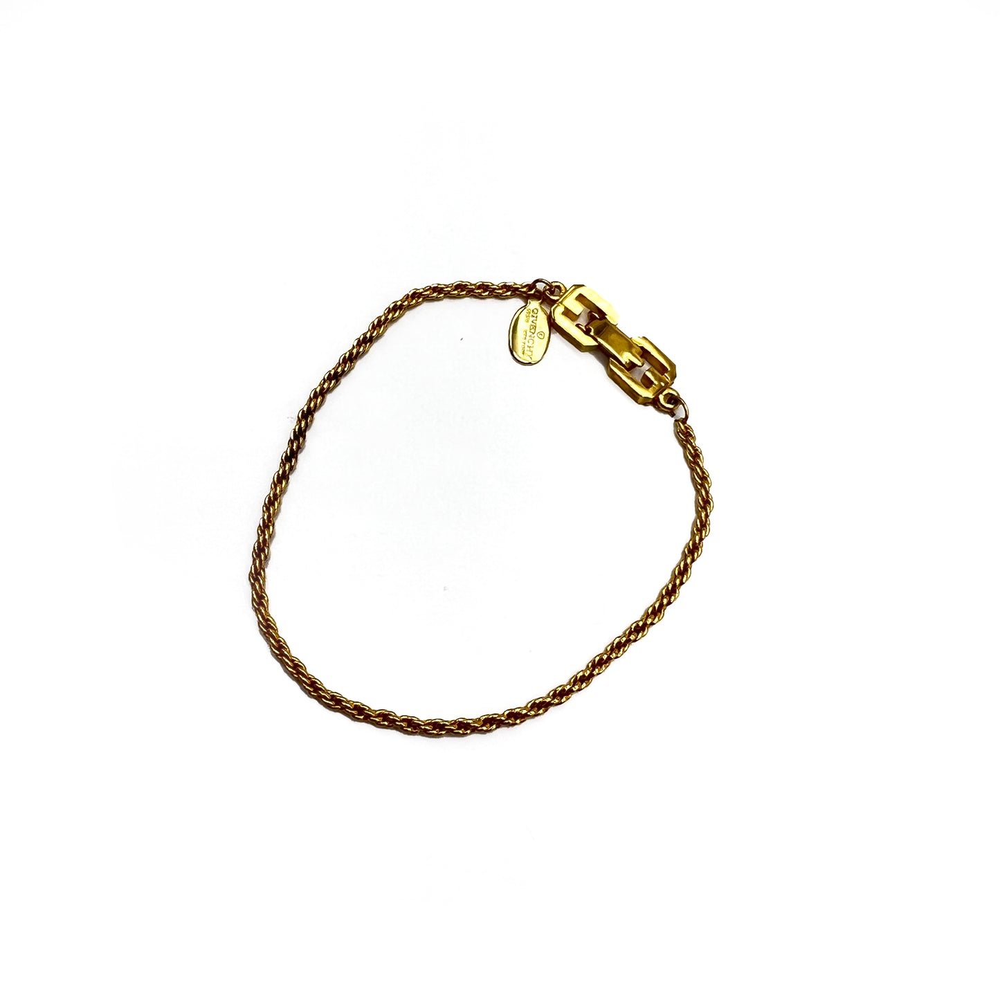 Givenchy Vintage Double G Golden Bracelet