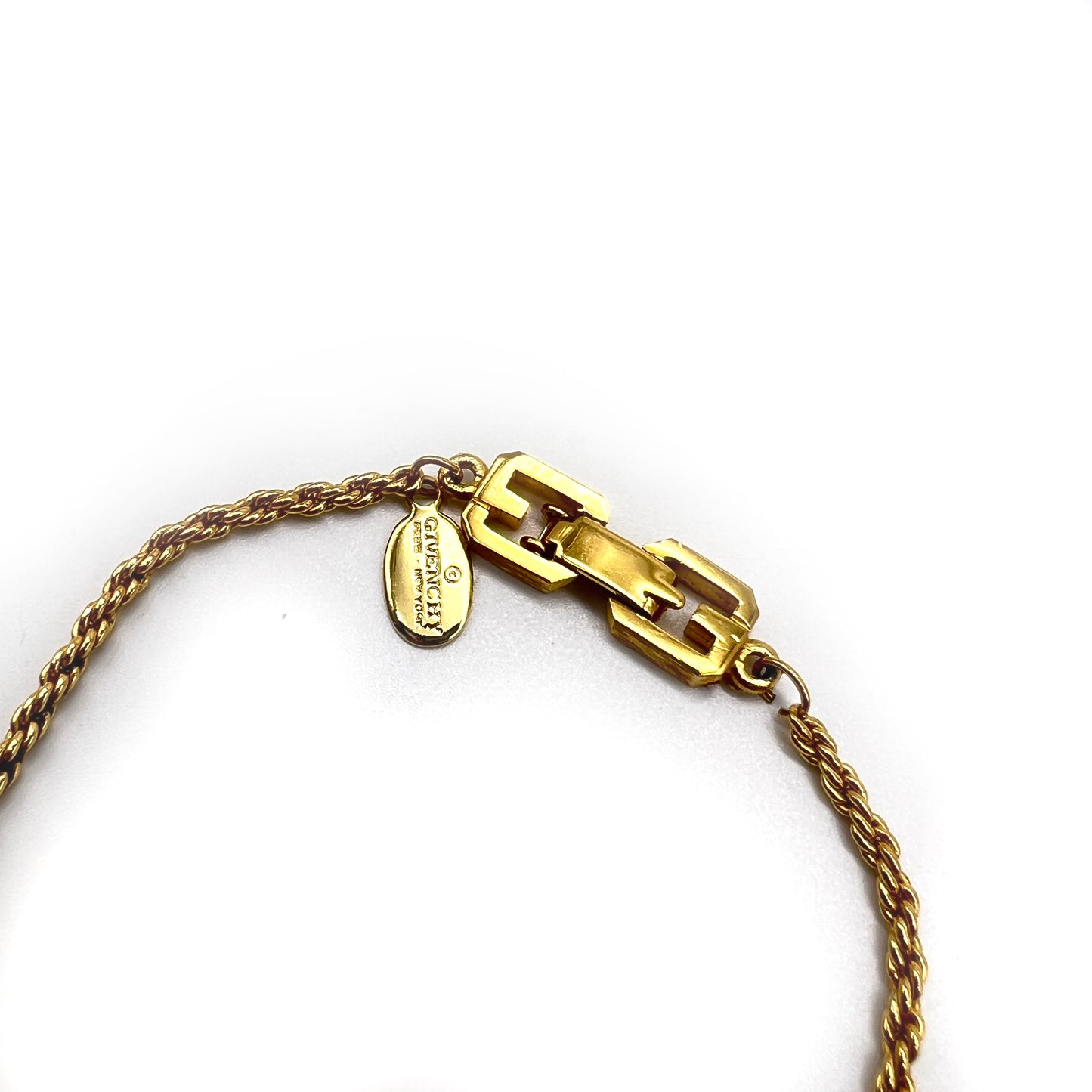 Givenchy Vintage Double G Golden Bracelet