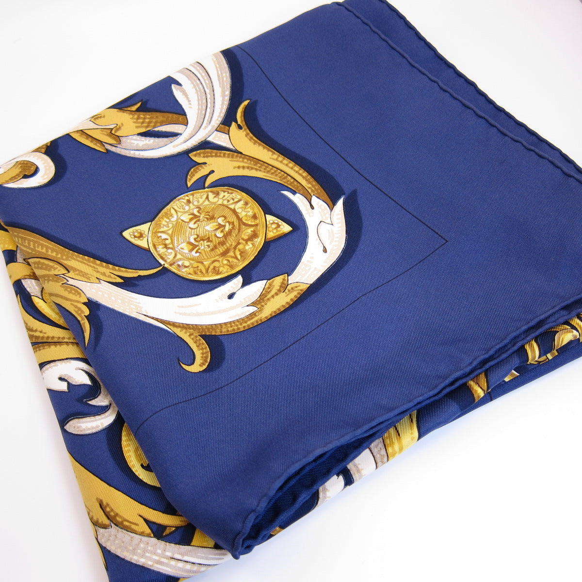 Hermes Vintage Le Mors A La Conetable Silk Scarf