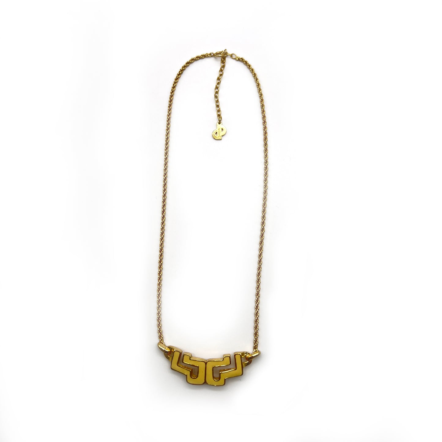 Christian Dior Vintage Golden Necklace