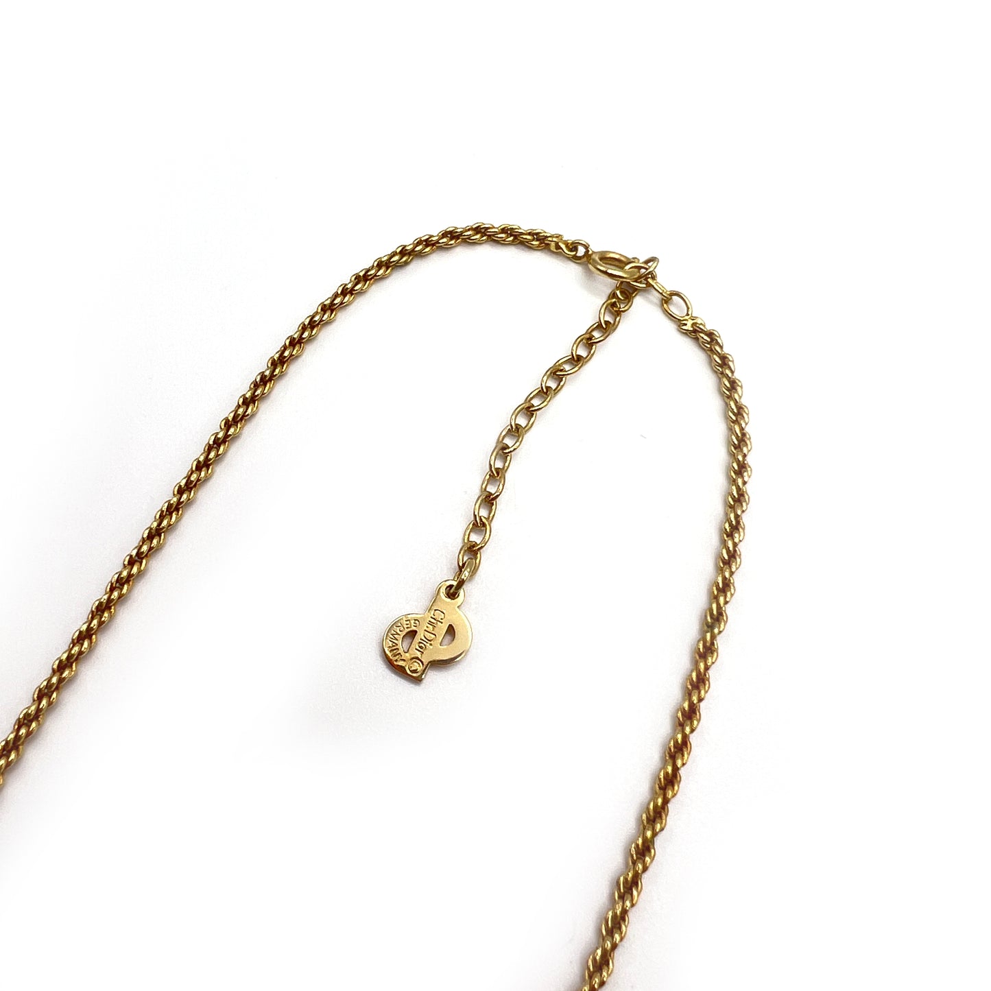 Christian Dior Vintage Golden Necklace