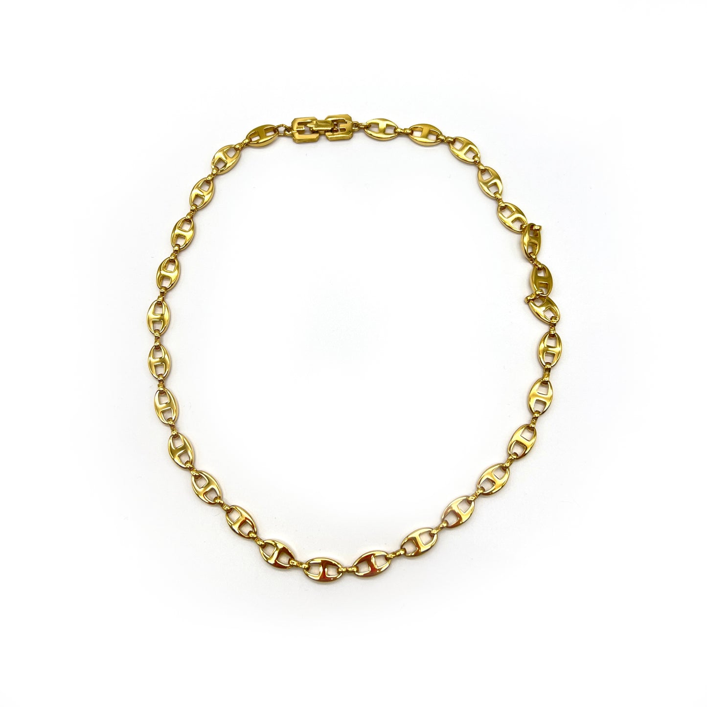 Givenchy Vintage Simple And Classic Golden Necklace