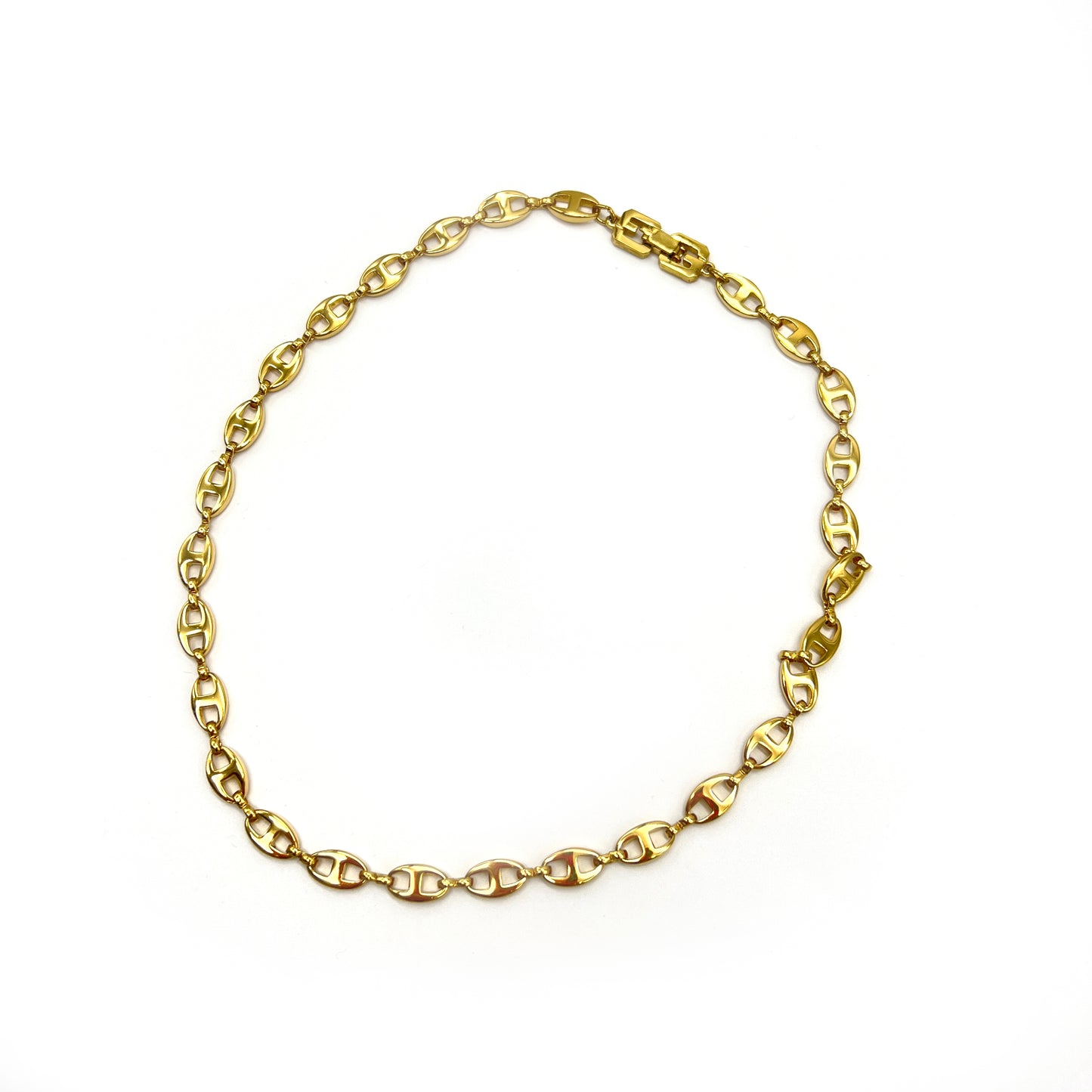 Givenchy Vintage Simple And Classic Golden Necklace