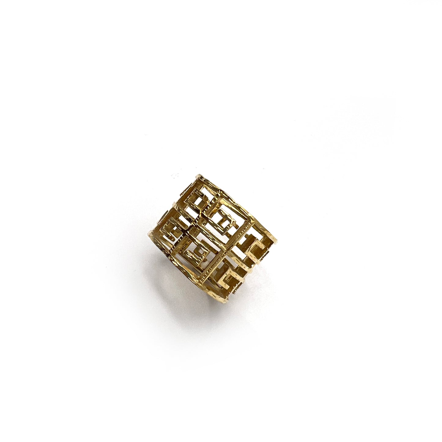 Givenchy Vintage 4G Logo Golden Ring #10.5