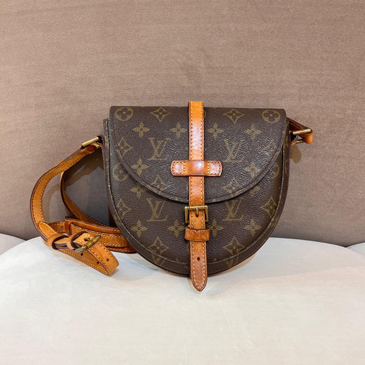 Louis Vuitton Vintage Monogram Shanti Pm Saddle Shoulder Bag