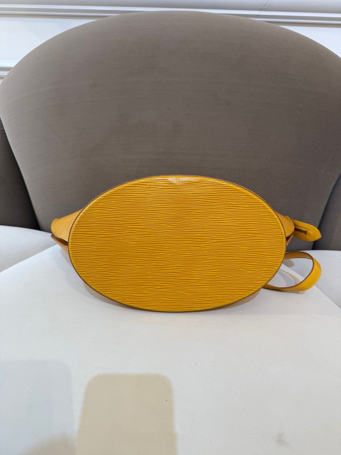 Louis Vuitton Vintage Saint Jacques Shopping Tassili Yellow Epi Tote Bag