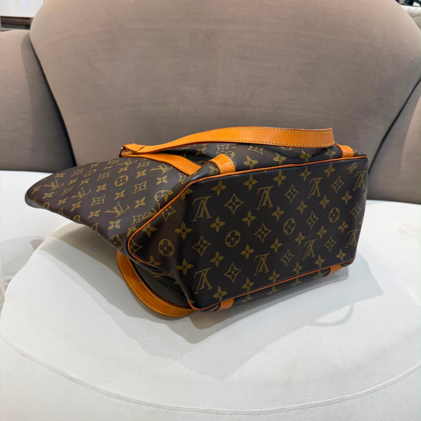 Louis Vuitton Vintage Monogram Sac Shopping Tote Bag