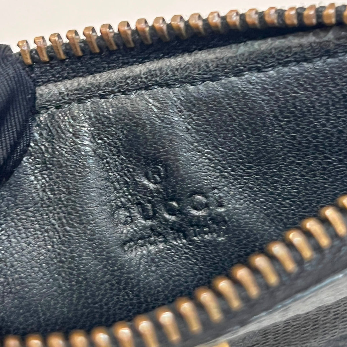 Gucci Vintage Black GG Canvas Studded Shoulder Bag