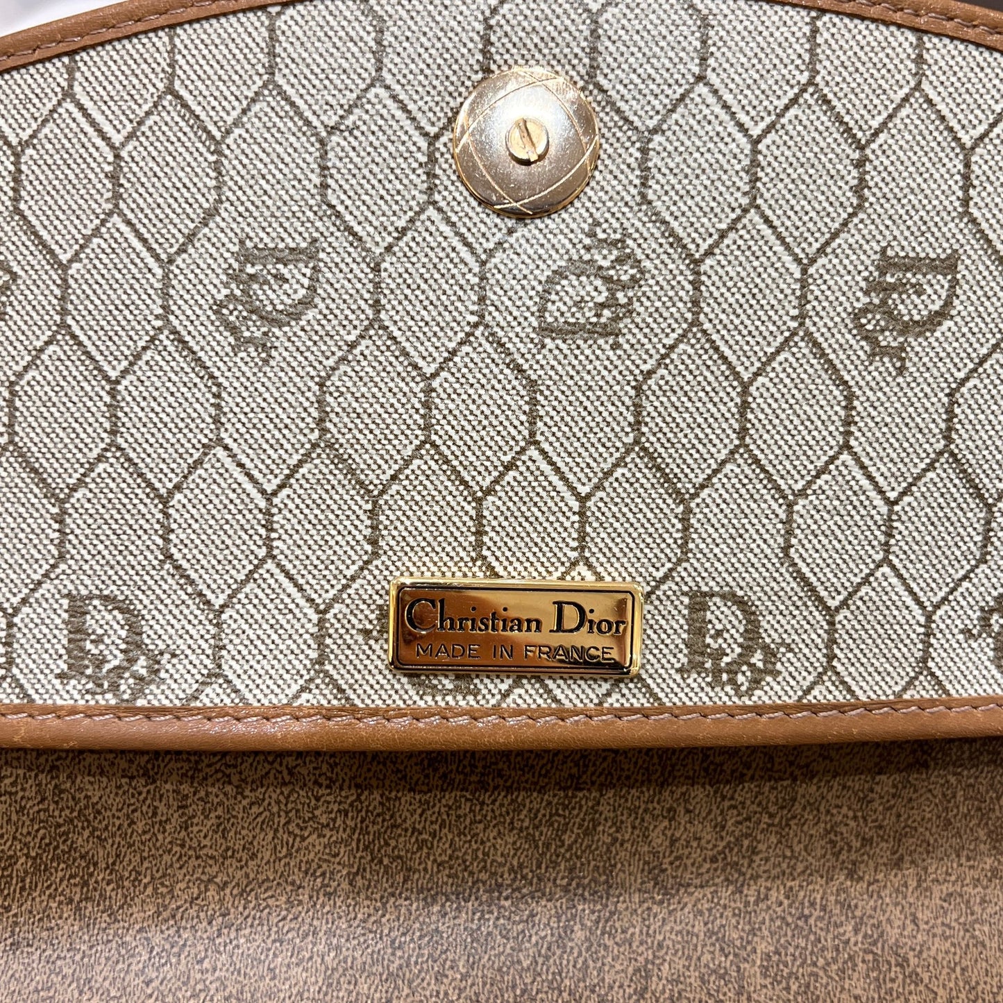 Dior Vintage Honeycomb Pouch