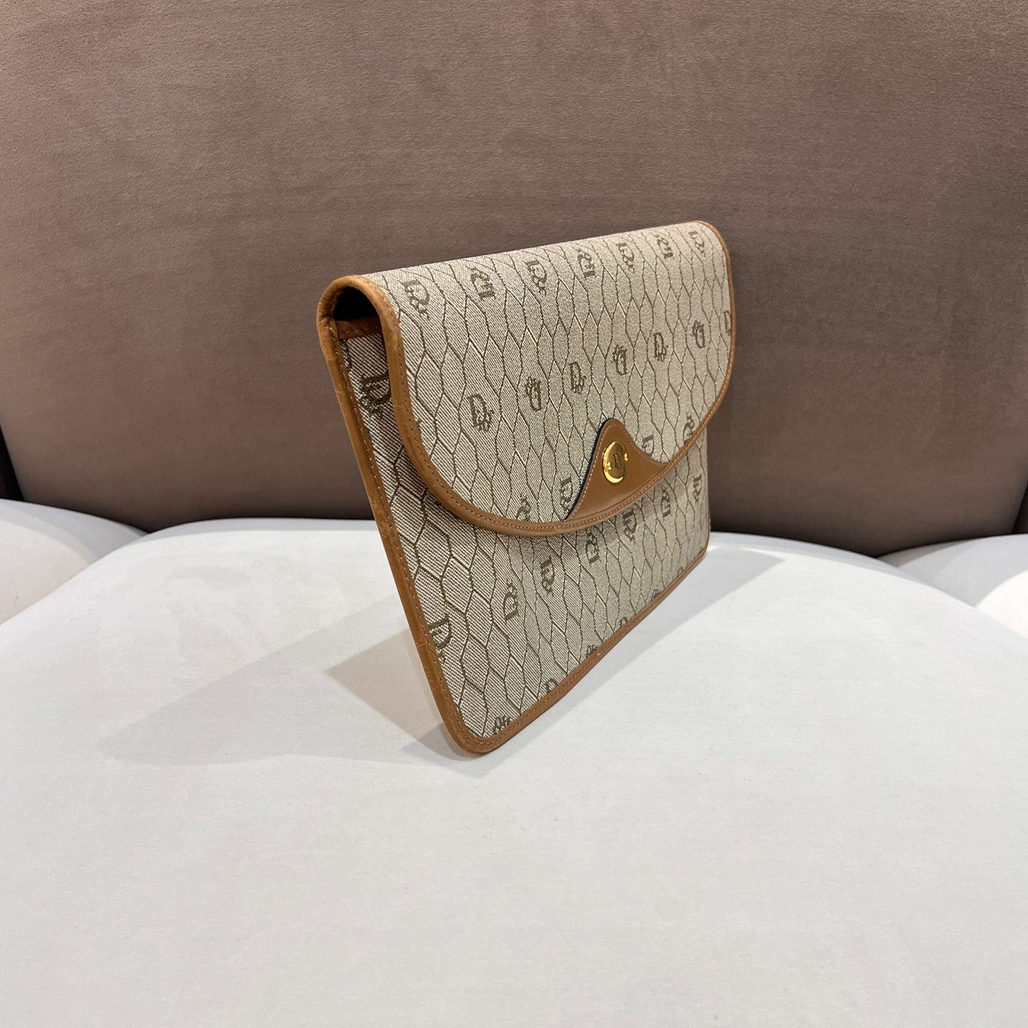 Dior Vintage Honeycomb Pouch