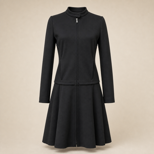 Anteprima Jerseys black dress jacket front view