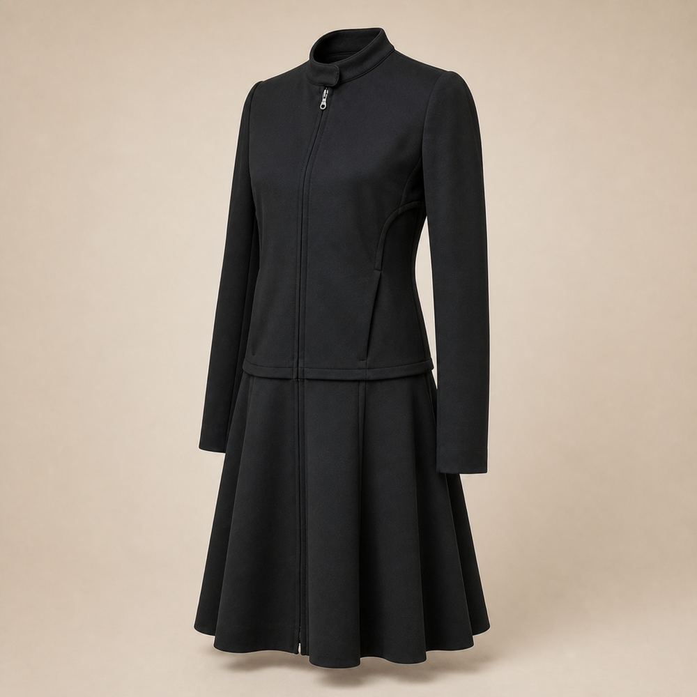 Anteprima Jerseys black dress jacket left front view