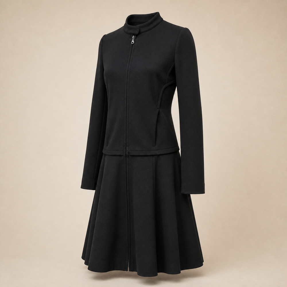 Anteprima Jerseys black dress jacket right front view