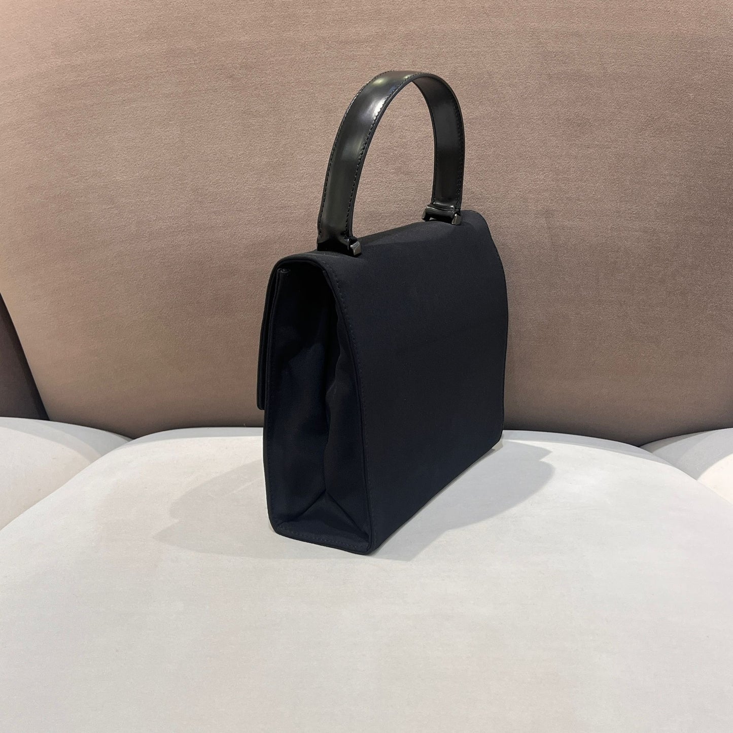 Prada Vintage Black Top Handle Bag