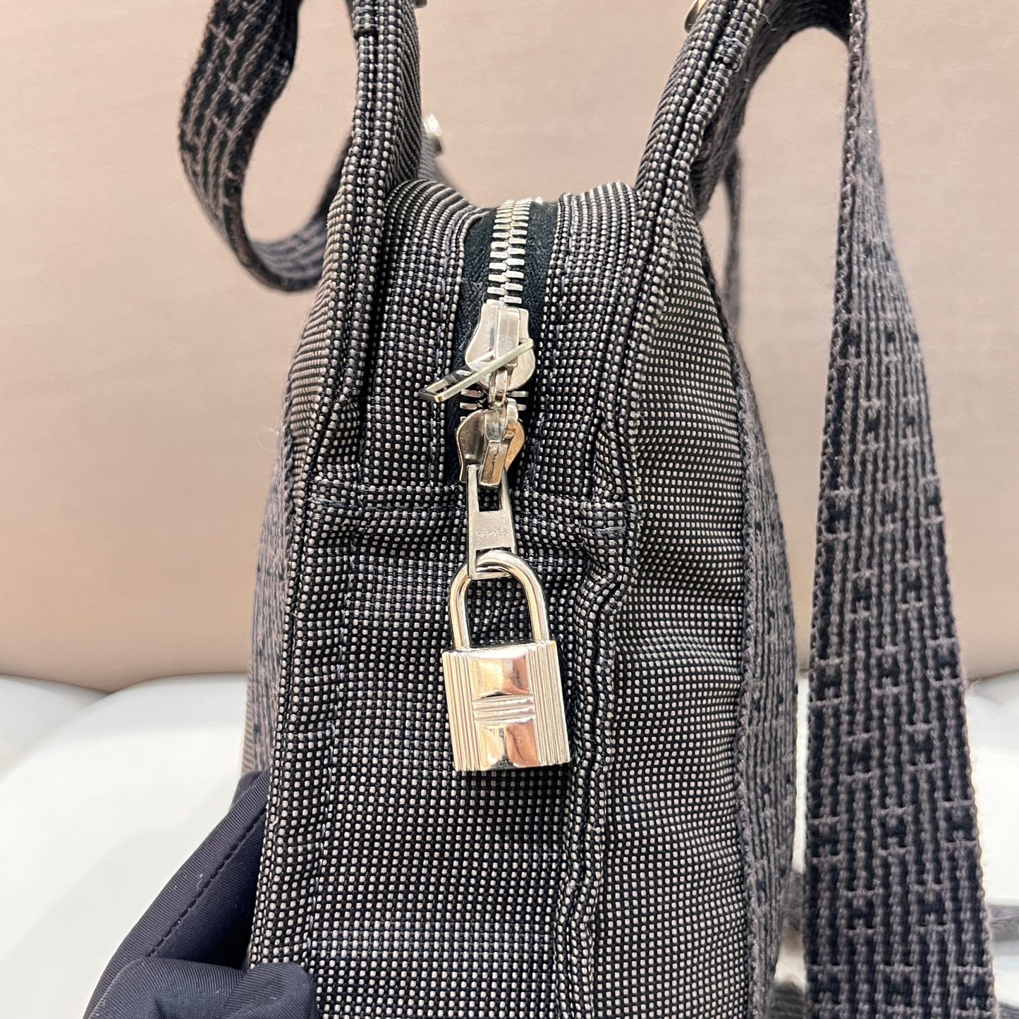 愛馬仕復古航空背包