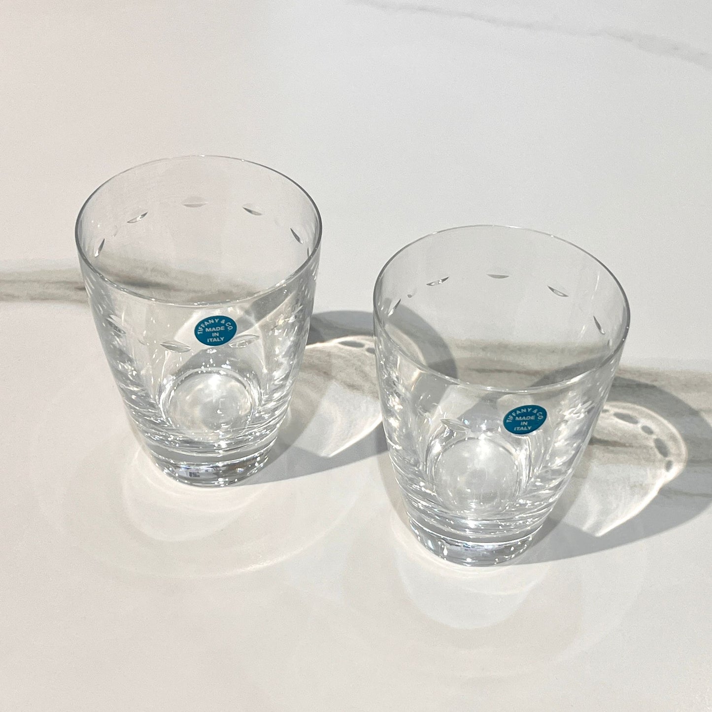 Tiffany Vintage Wine /Water Glasses (set of 2)