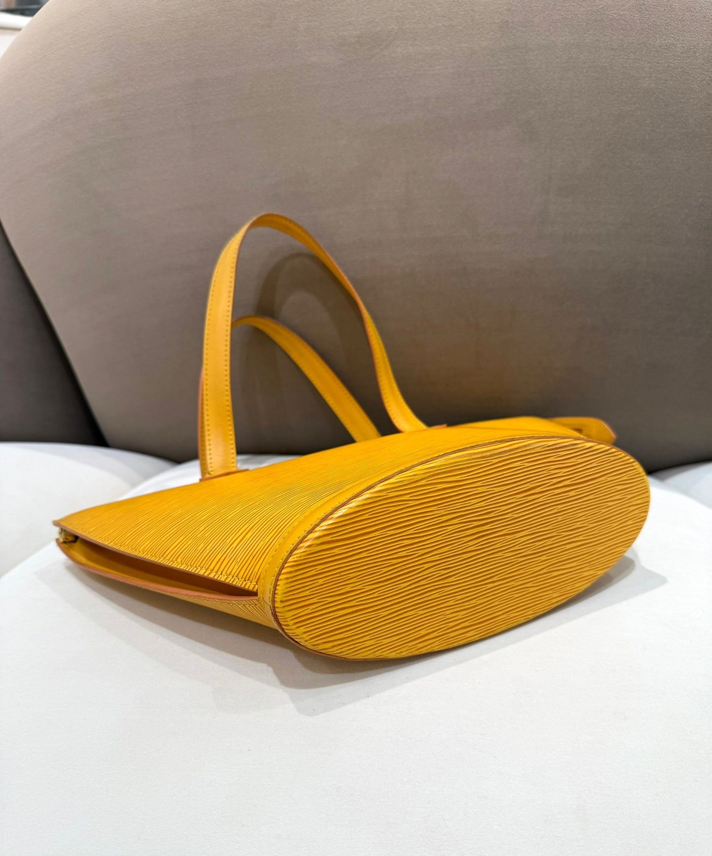 Louis Vuitton Vintage Epi Saint-Jacques Tassili Yellow Handbag