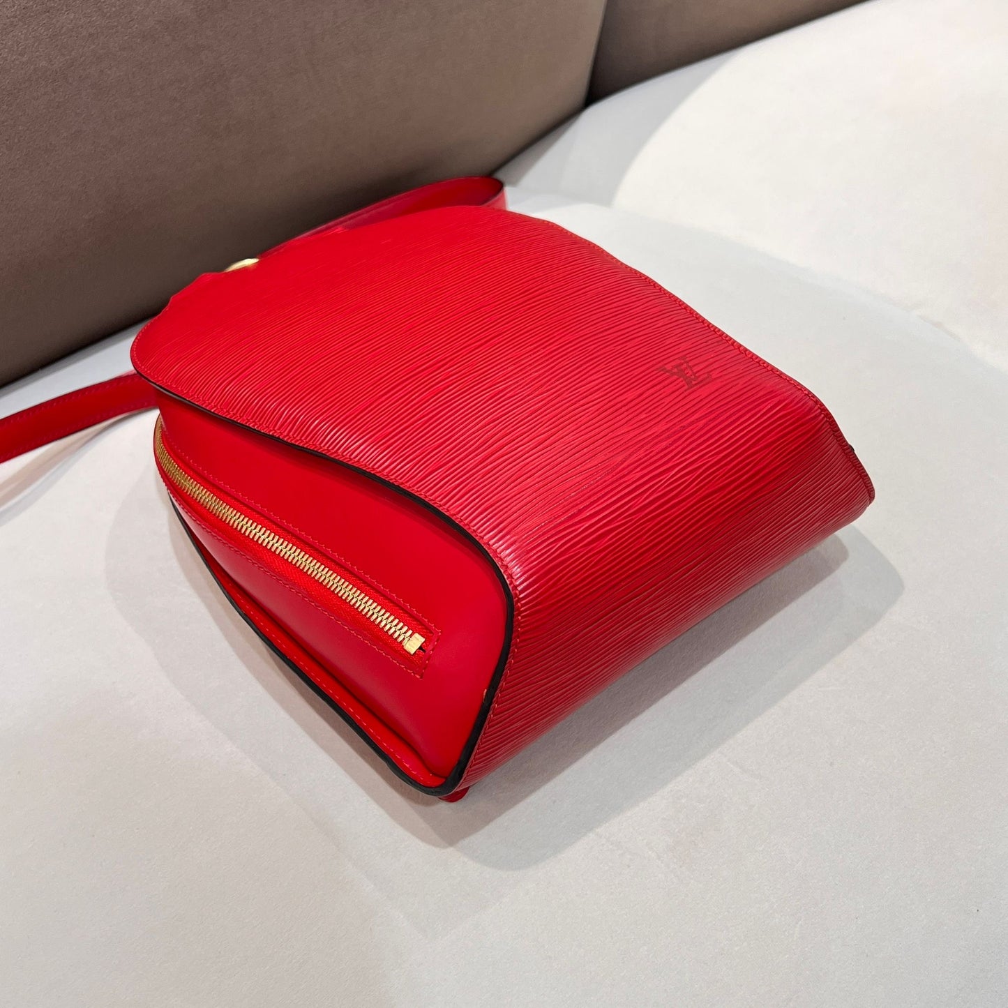 Louis Vuitton Vintage Epi Mabillon Castilian Red Backpack