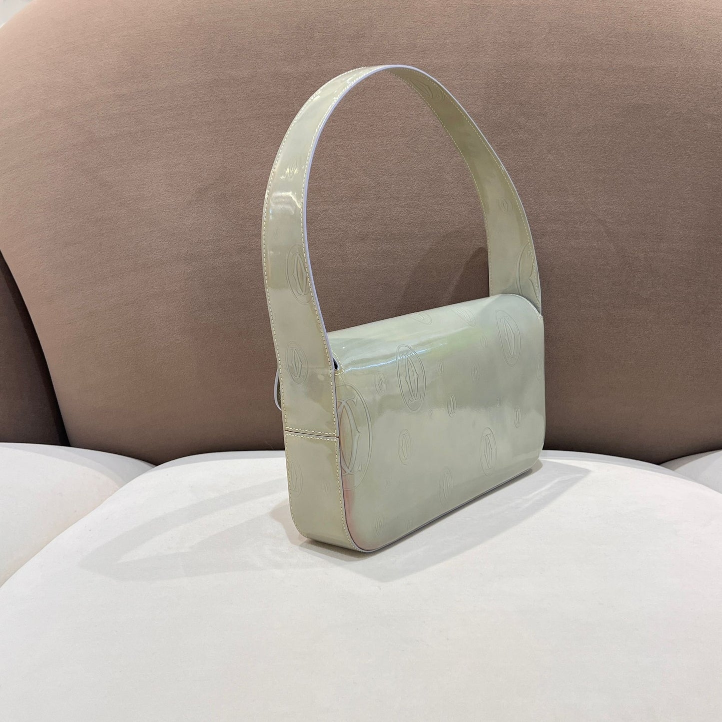 Cartier Happy Birthday Pastel Gloss Vernis Shoulder Bag