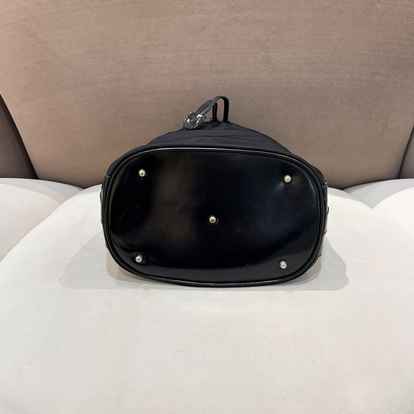 Gucci 復古竹柄兩用水桶包