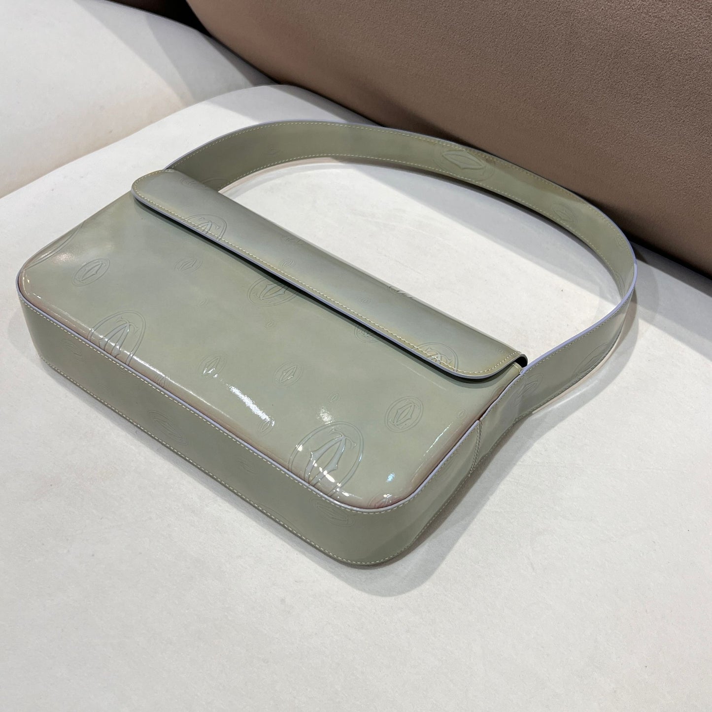 Cartier Happy Birthday Pastel Gloss Vernis Shoulder Bag