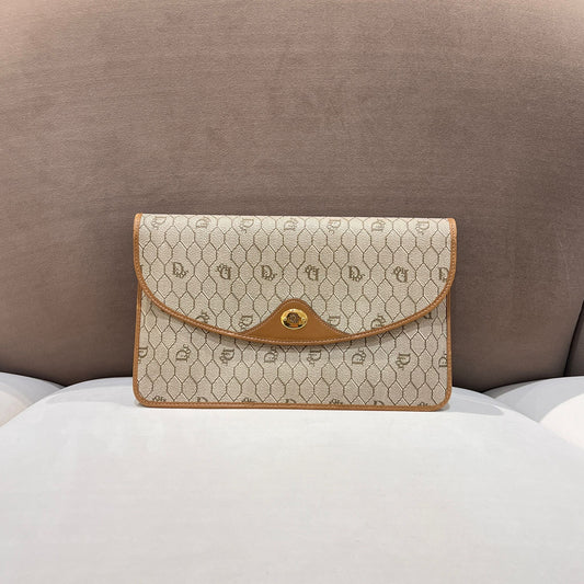 Dior Vintage Honeycomb Pouch