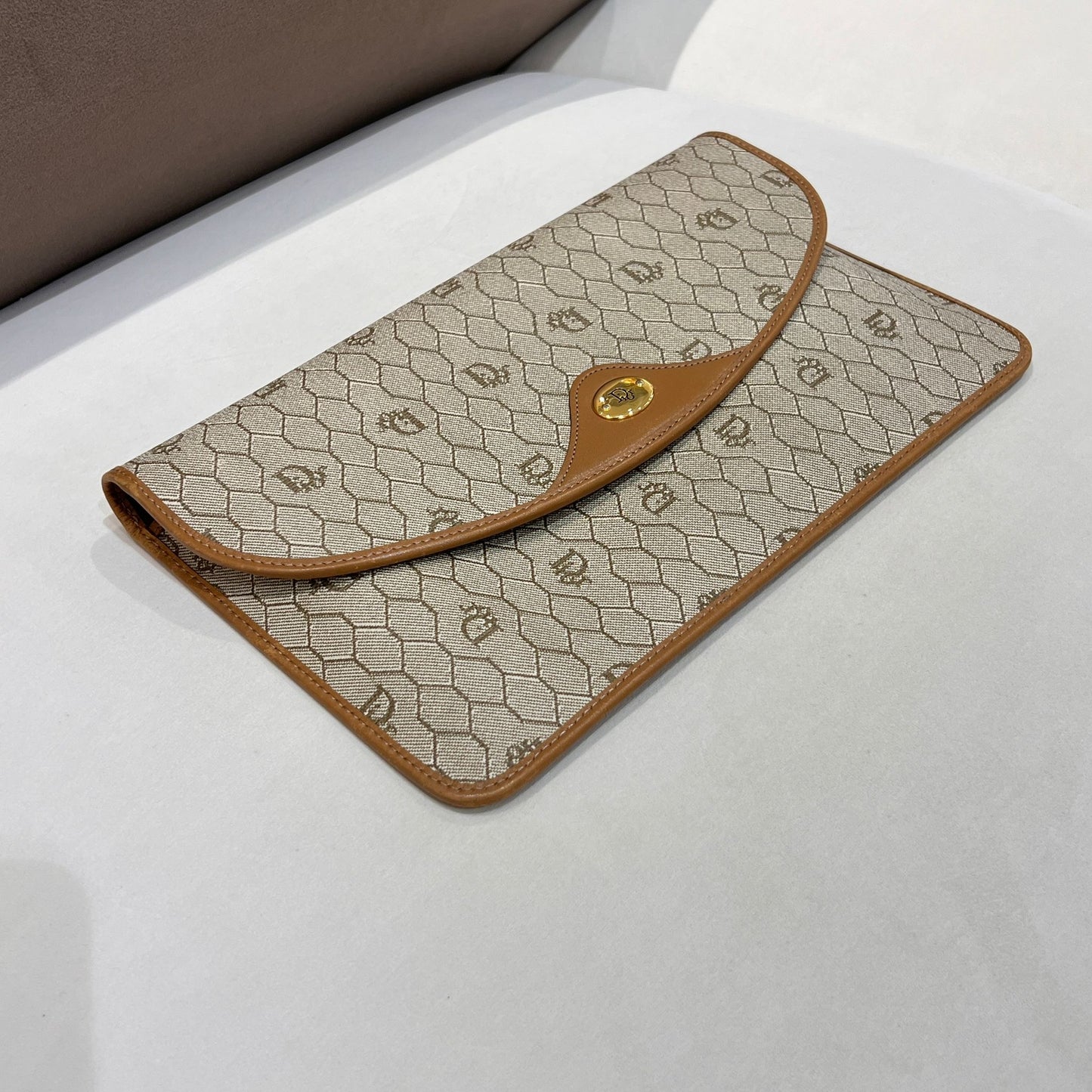 Dior Vintage Honeycomb Pouch