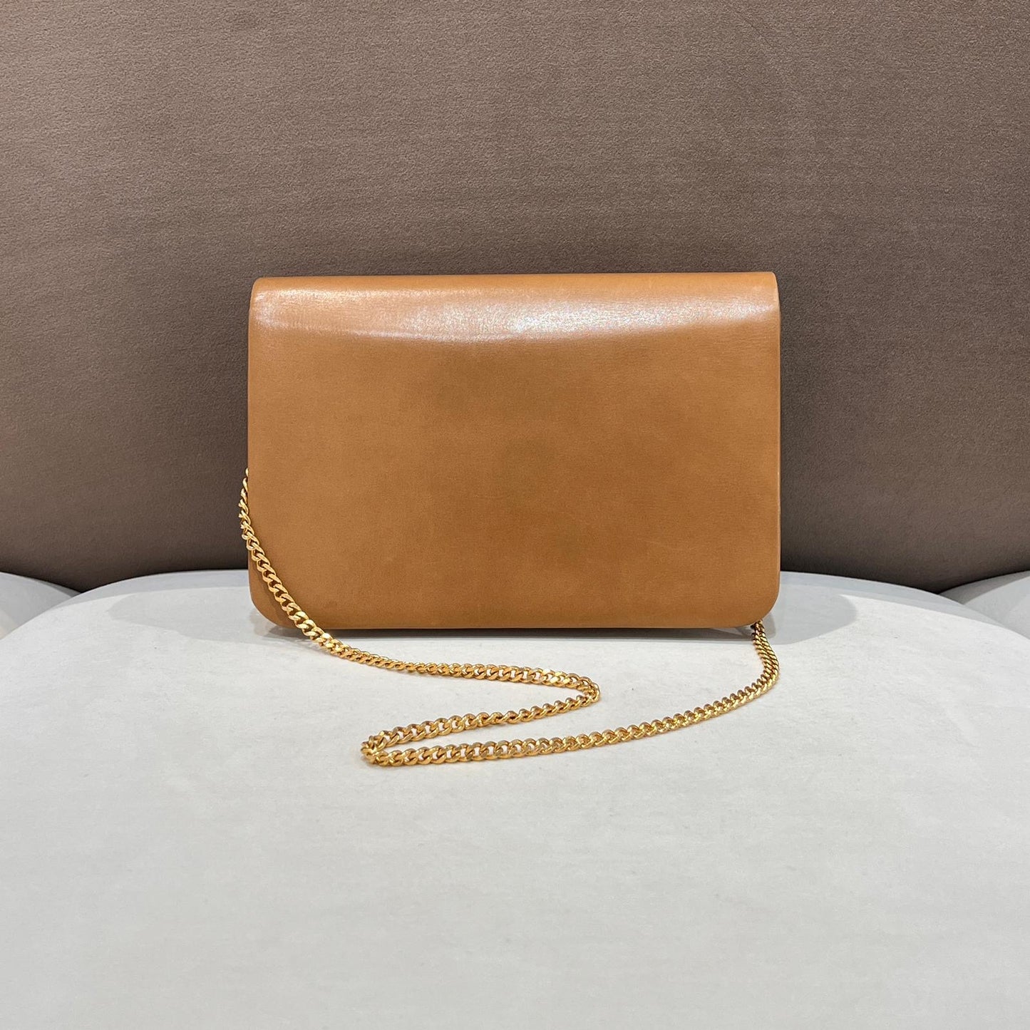 Christian Dior Vintage Beige Chain Shoulder Bag