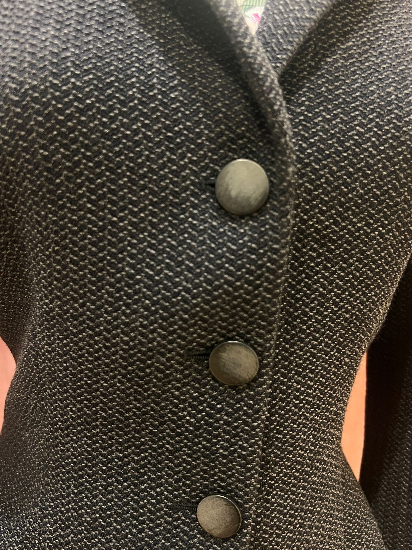 Giorgio Armami Vintage Nipped-Waist Wool Blazer