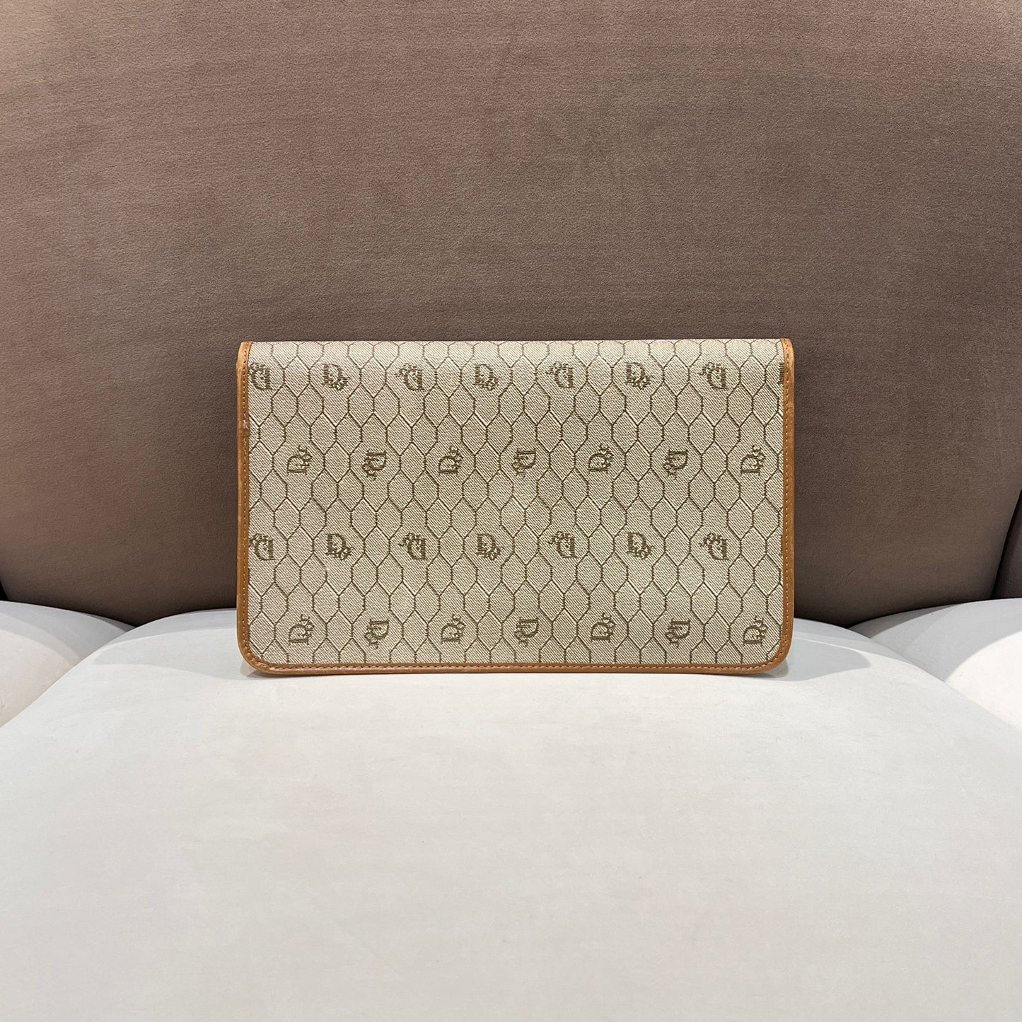 Dior Vintage Honeycomb Pouch